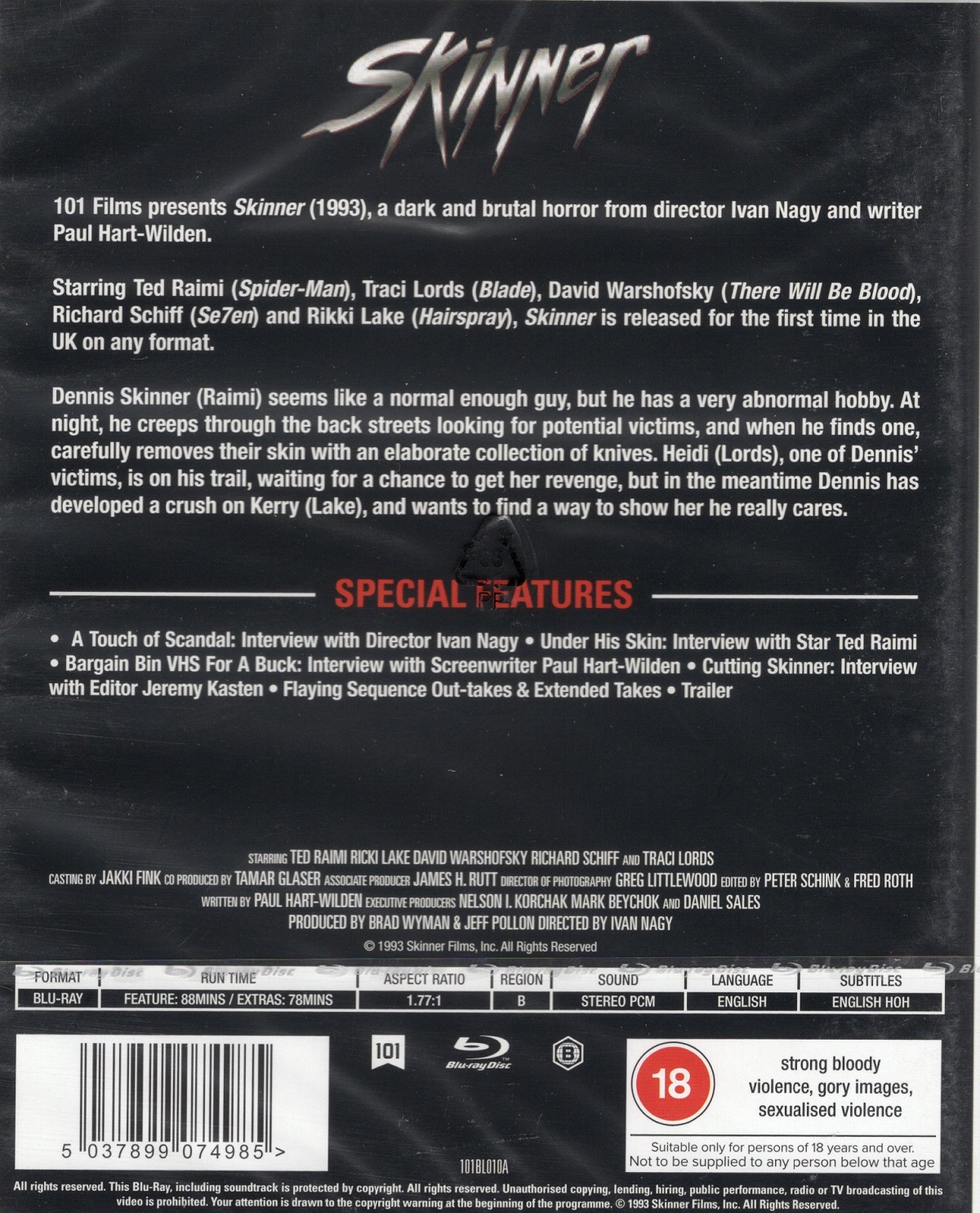 Skinner (ej svensk text) (Blu-ray) - 2