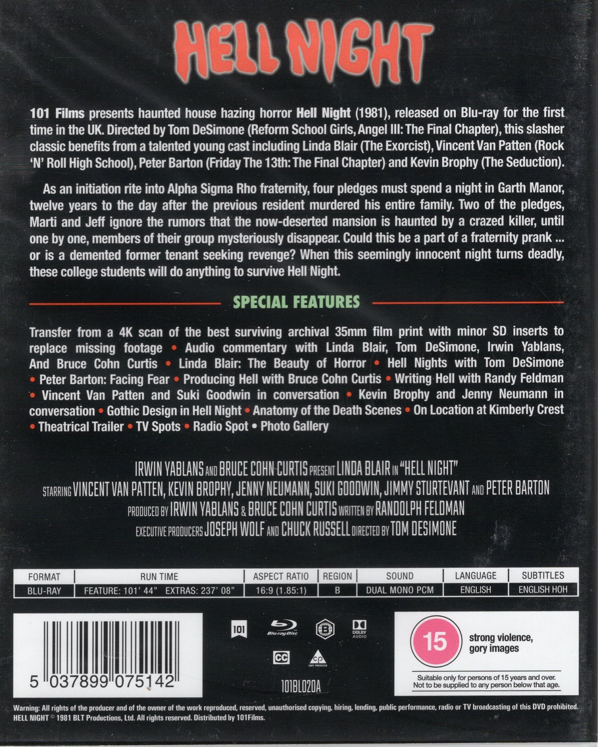Hell Night (ej svensk text) (Blu-ray) - 2