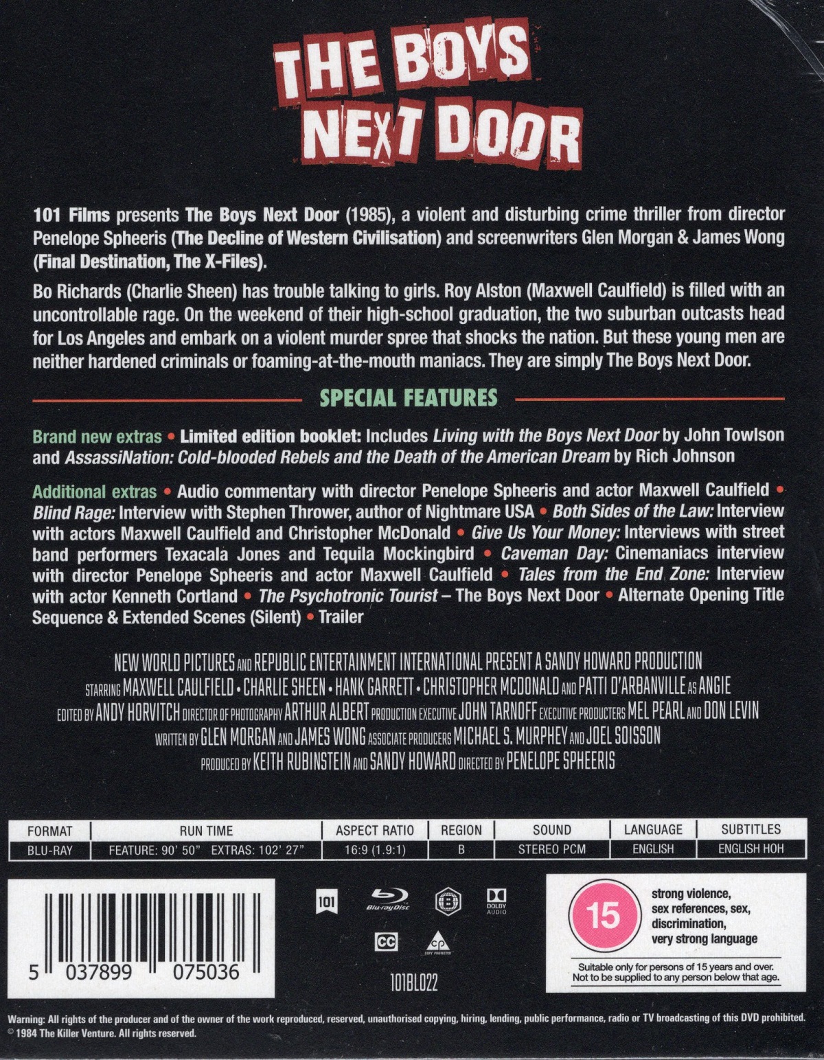 Boys Next Door (Limited Edition) (ej svensk text) (Blu-ray) - 2