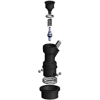 stem for keg disconnects