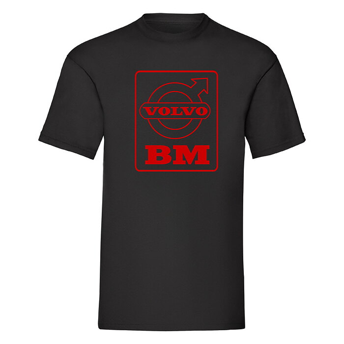T-Shirt Volvo BM "Rektangel" Svart