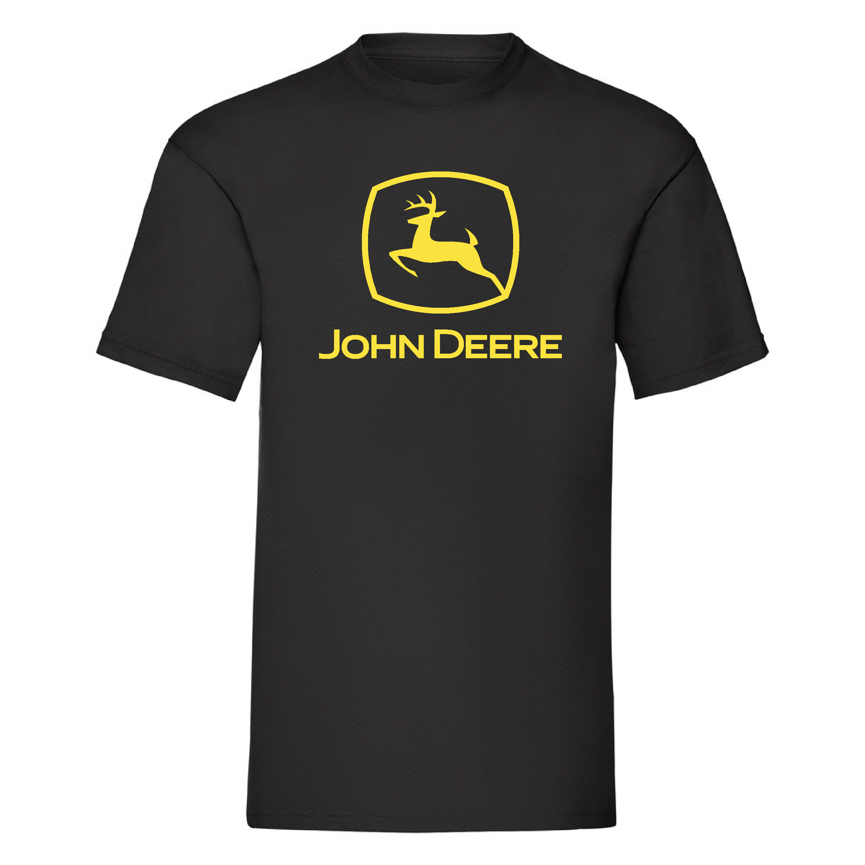 T-Shirt John Deere logo Svart