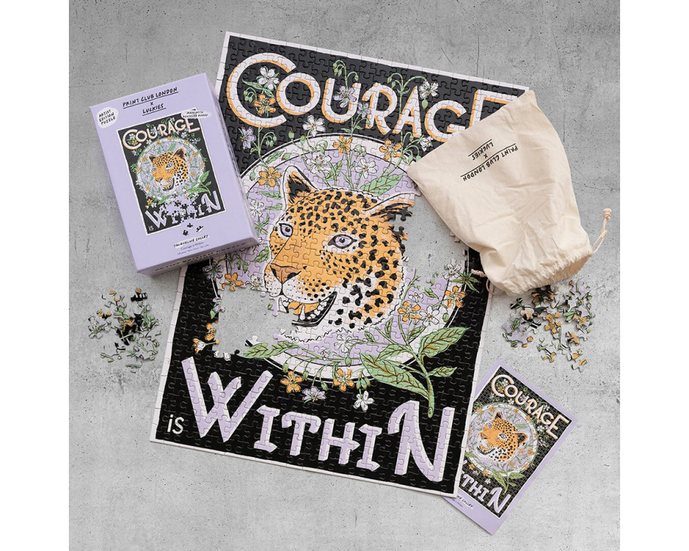 Pussel "Courage is within" 500 bitar