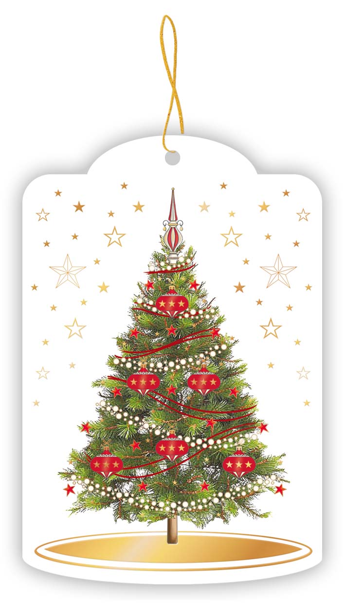 Christmas Tree, Gift Tag Pack