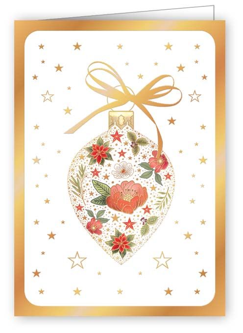 Ornament Filled With Flowers, Mini Cards