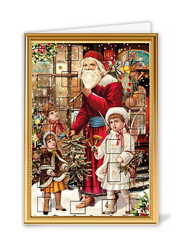 Santa + Children, Advent Calendar