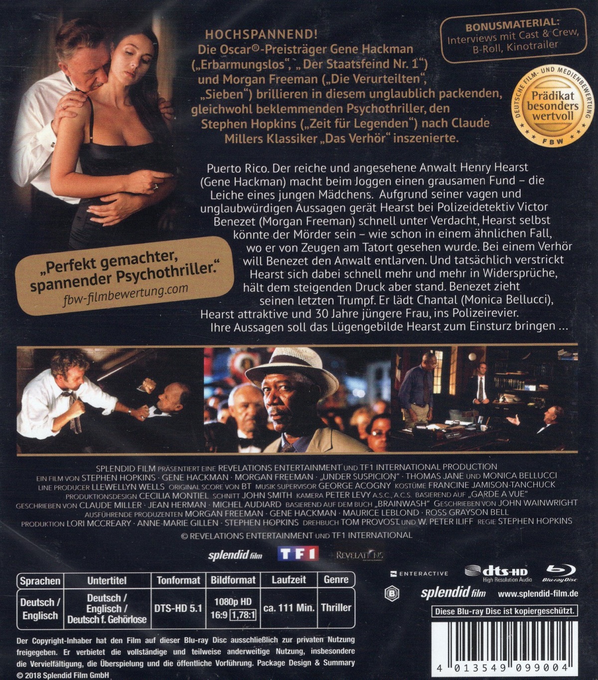 Under Suspicion (ej svensk text) (Blu-ray) - 2