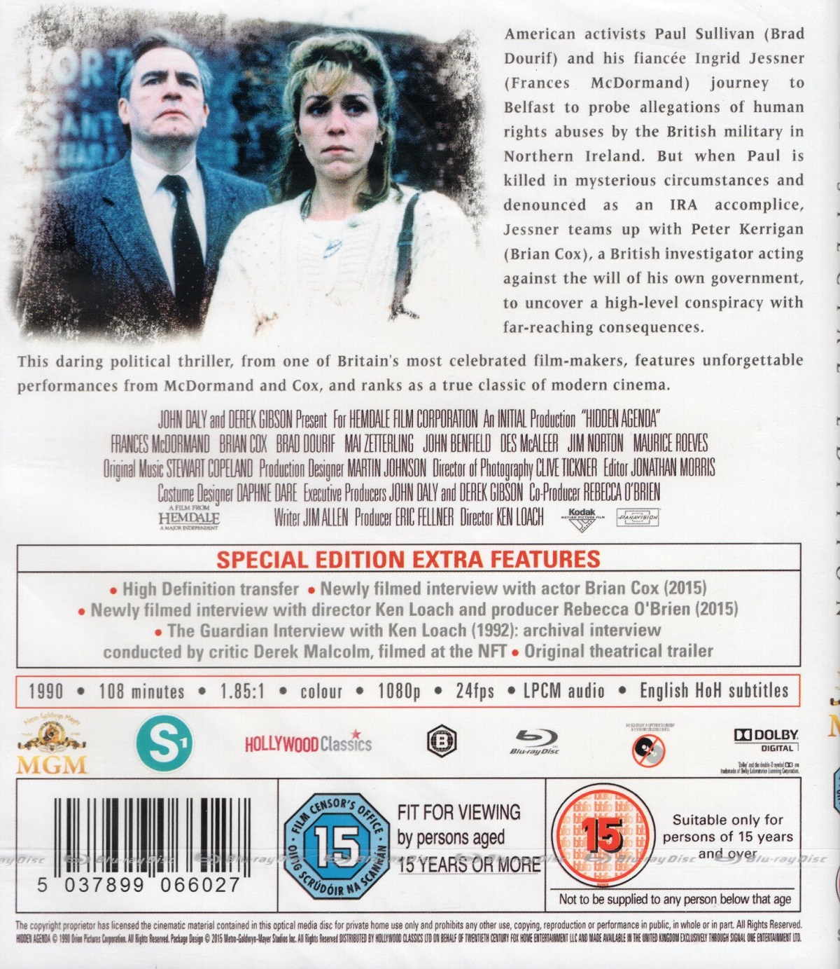 Hidden Agenda (ej svensk text) (Blu-ray) - 2