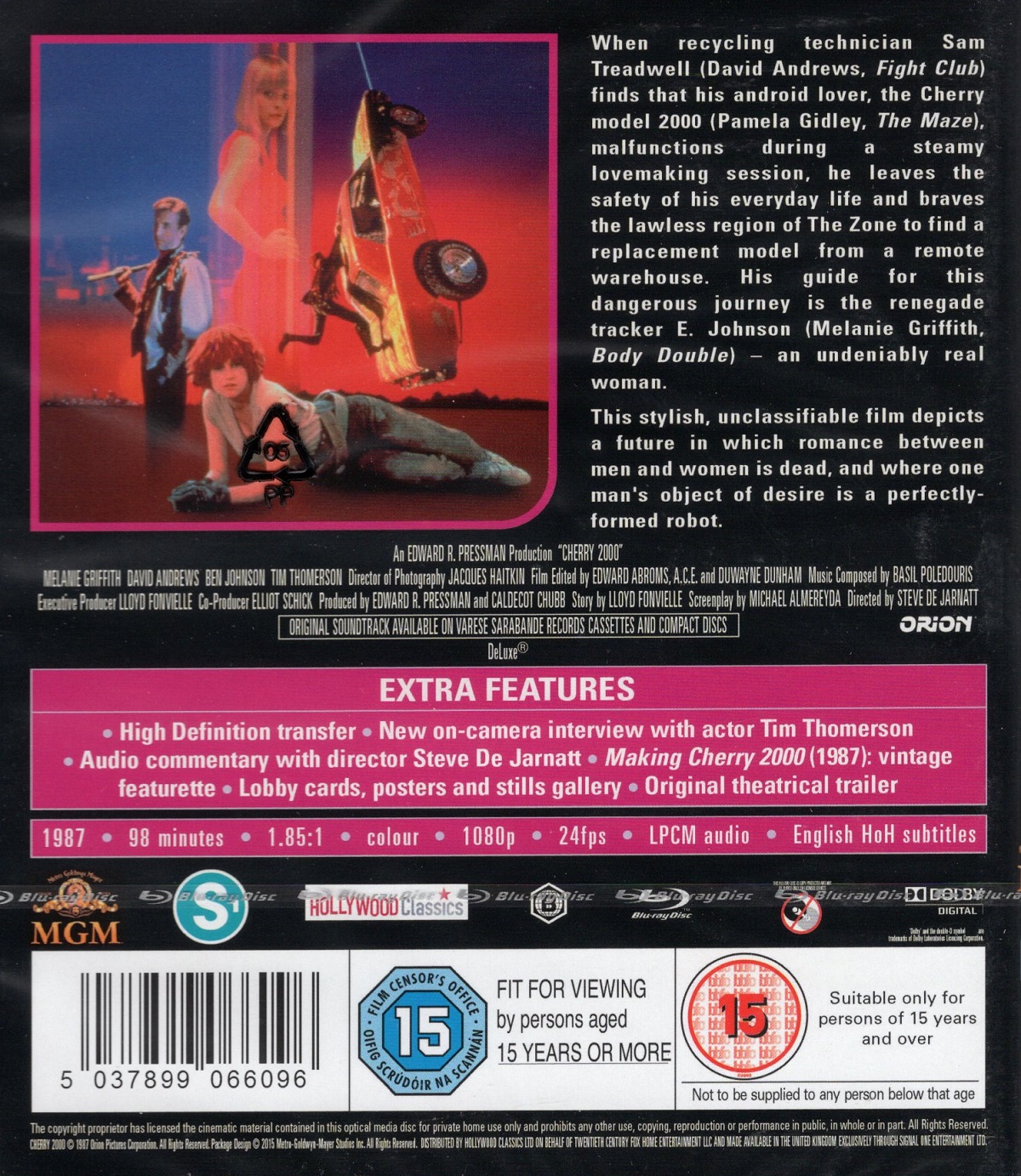 Cherry 2000 (ej svensk text) (Blu-ray) - 2