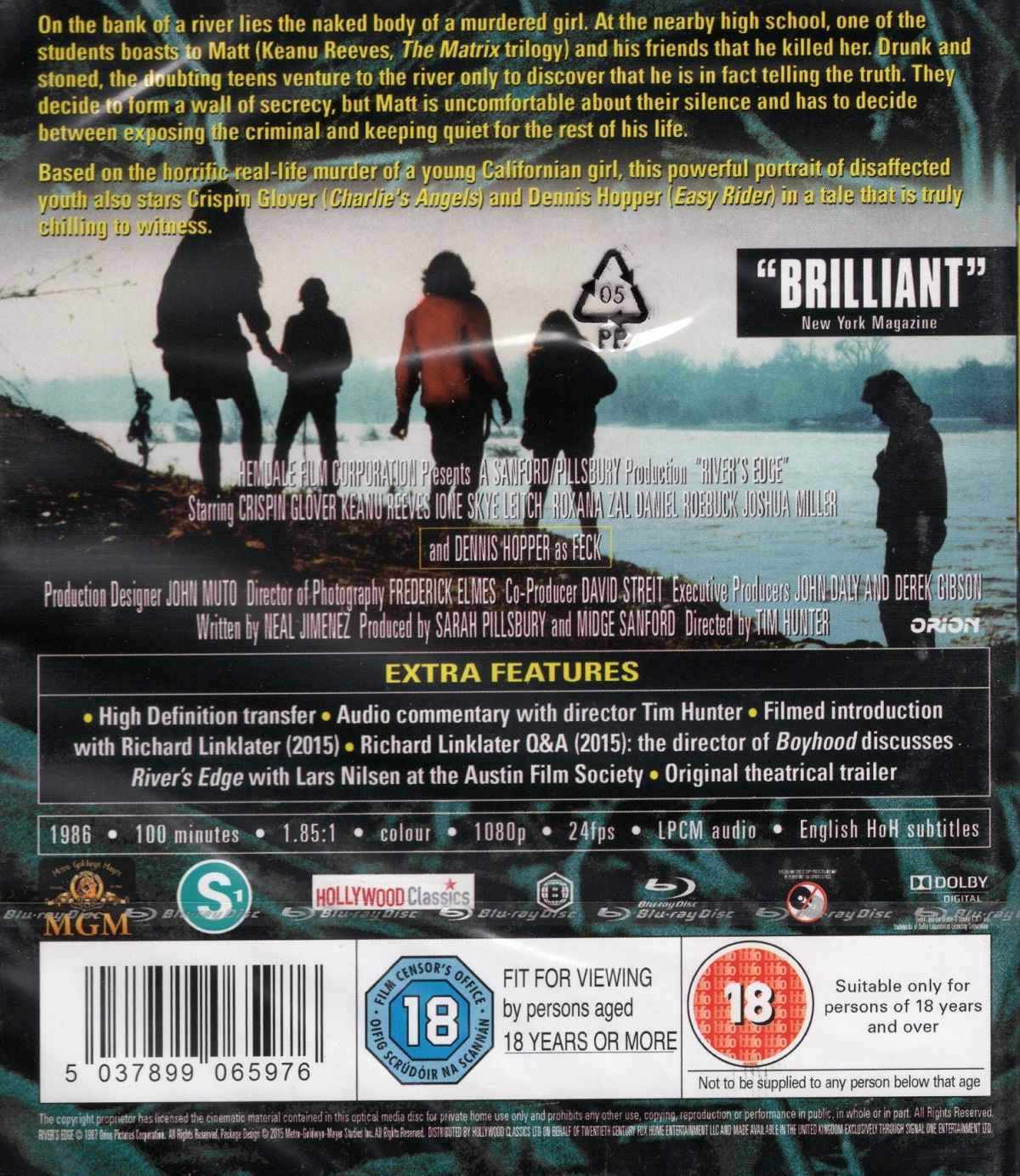 River's Edge (ej svensk text) (Blu-ray) - 2