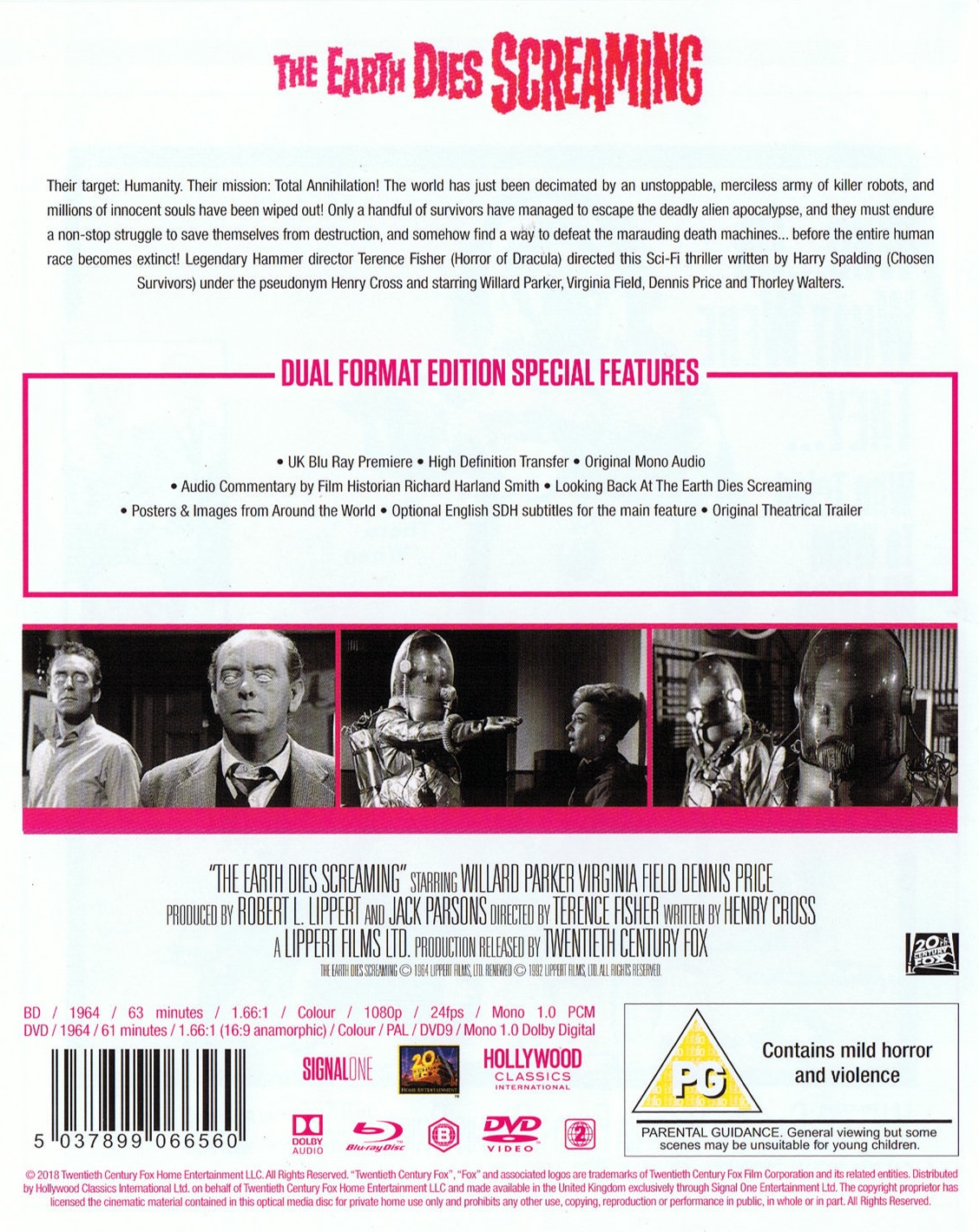 The Earth Dies Screaming (ej svensk text) (Blu-ray + DVD) - 2
