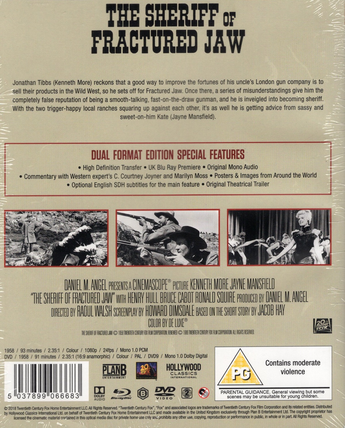 The Sheriff of Fractured Jaw (ej svensk text) (Blu-ray + DVD) - 2