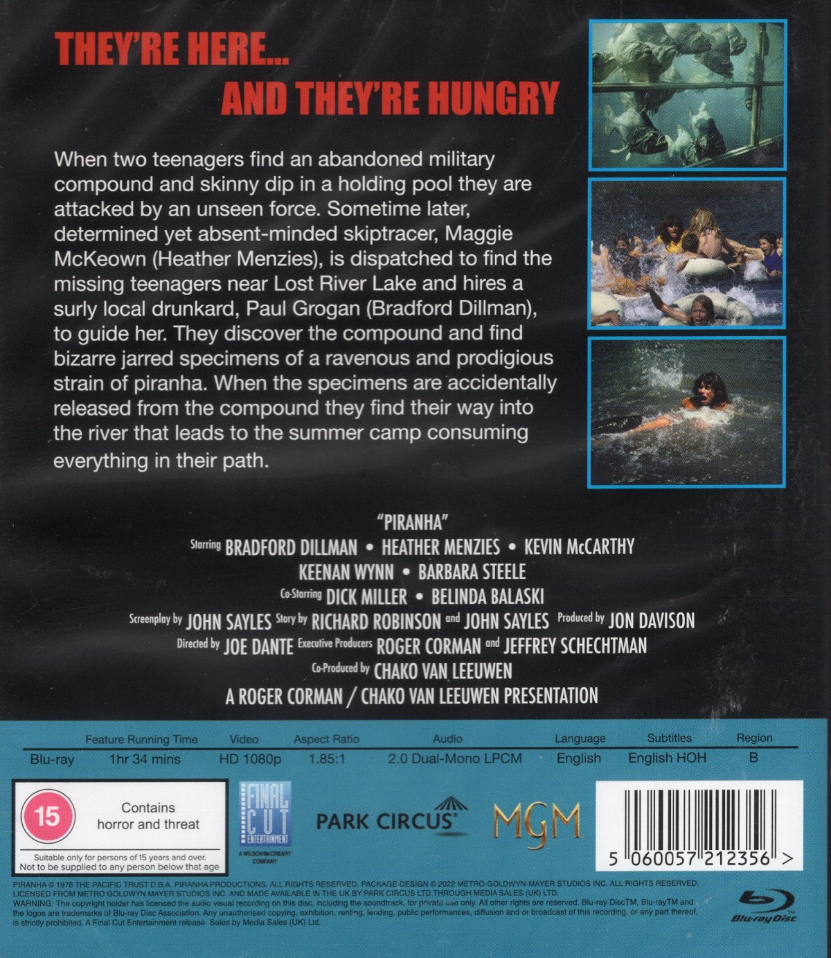 Piranha (ej svensk text) (Blu-ray) - 2
