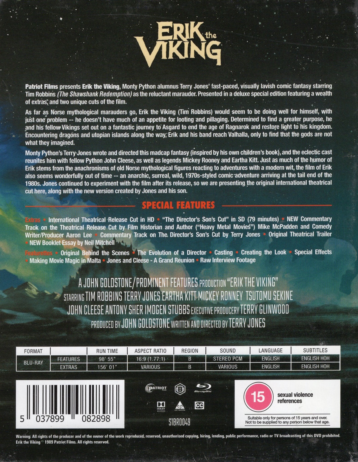 Erik the Viking (Limited Edition) (ej svensk text) (Blu-ray) - 2
