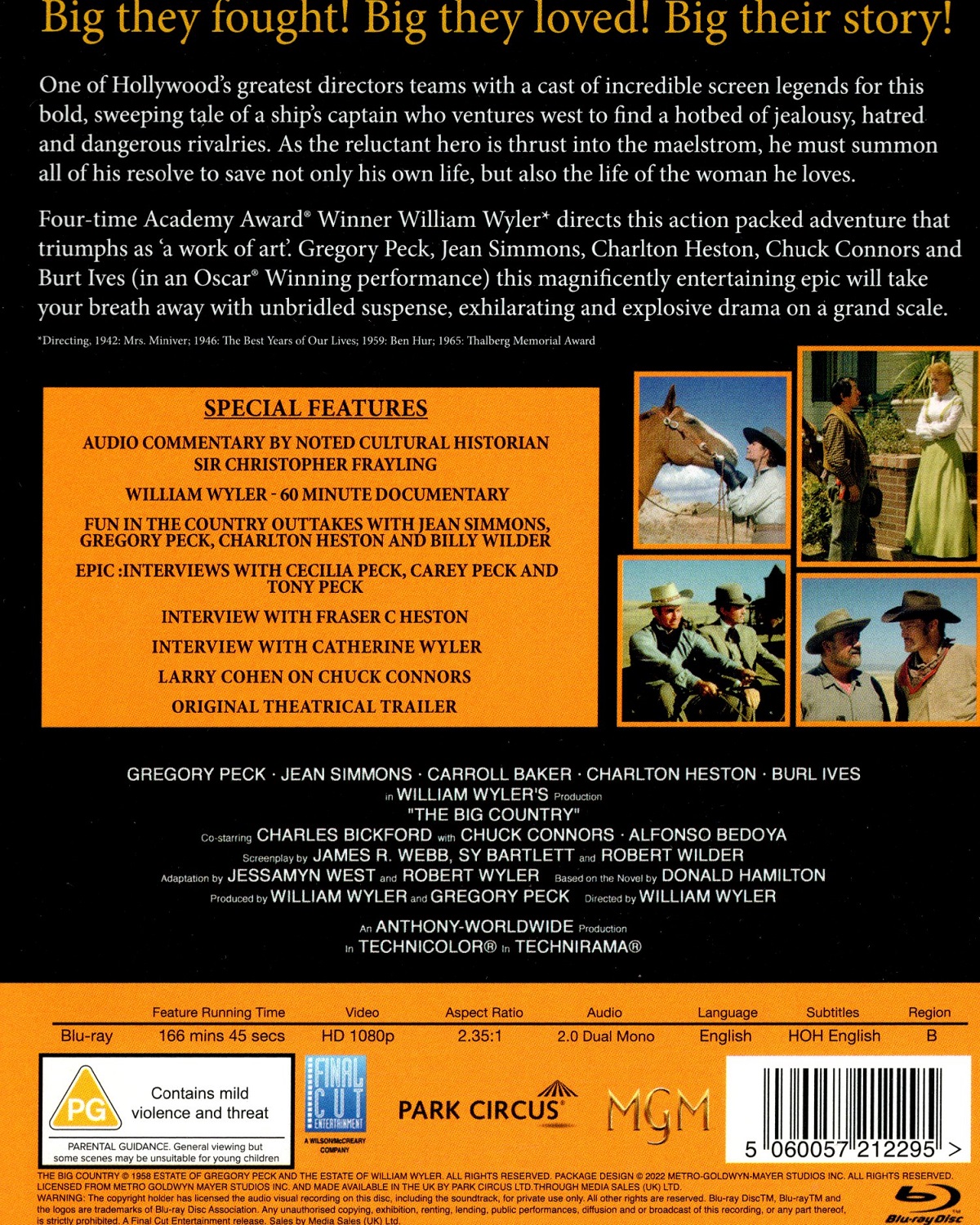 Big Country (ej svensk text) (Blu-ray) - 2
