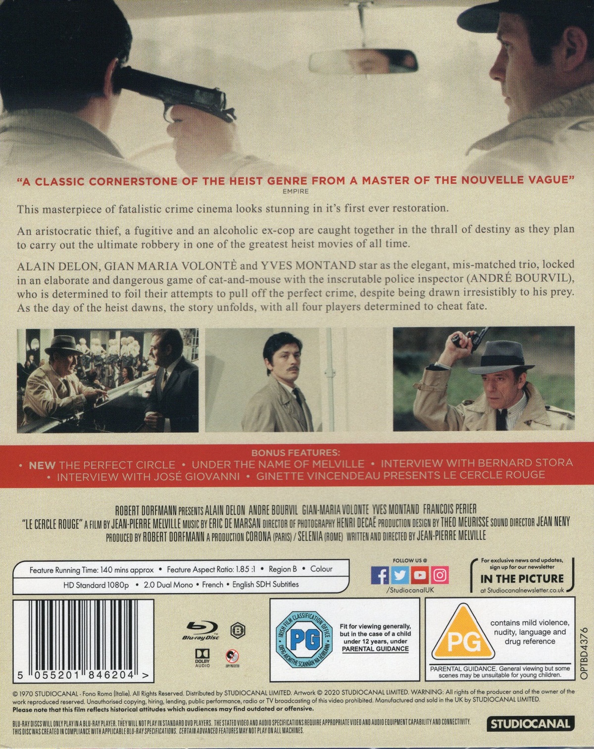 Le Cercle Rouge (ej svensk text) (Blu-ray) - 2