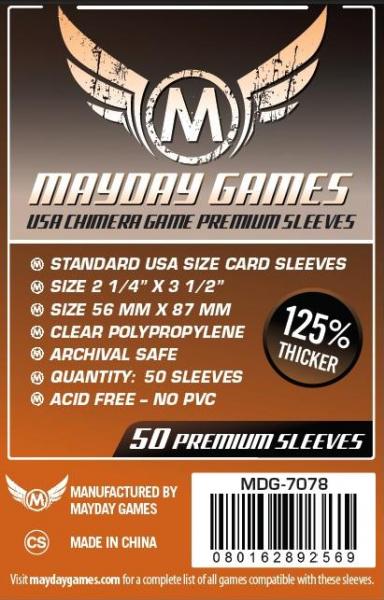 Premium USA Chimera Card Sleeves (57.5x89mm) - 50 pack