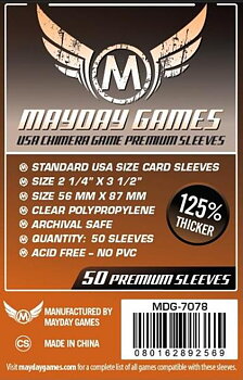 Premium USA Chimera Card Sleeves (57.5x89mm) - 50 pack
