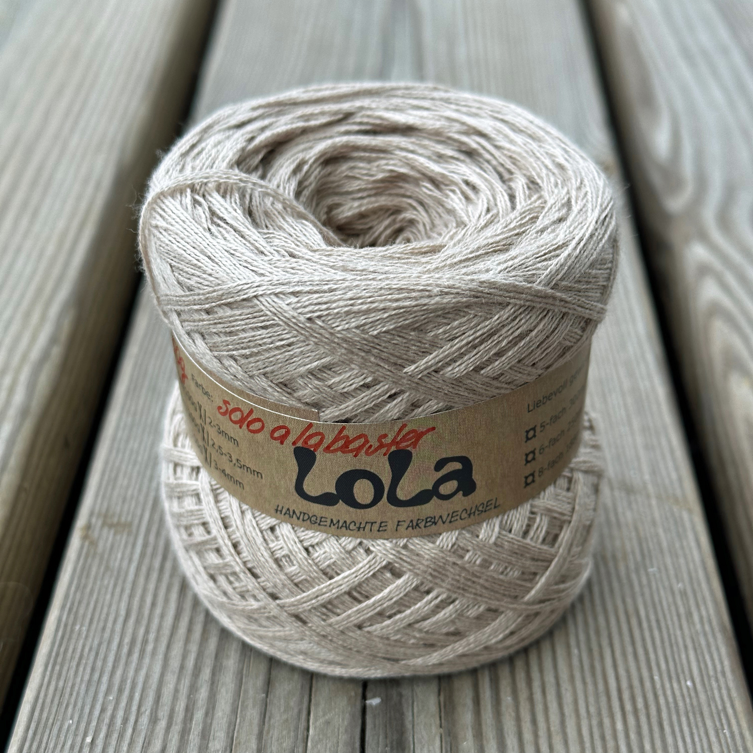 LoLa Solo, alabaster (50 gr) - 2