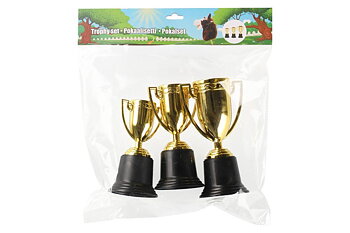 Stick horse trophy set