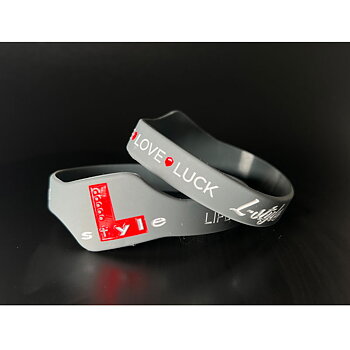 L-style Wristband Grey