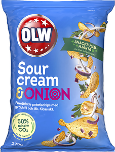 OLW  Sour Cream & Onion  175g 21st  