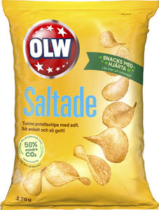 OLW Lättsaltade 175g 18st  