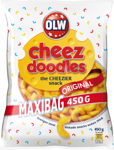 OLW MAXIBAG CHEEZ DOODLES 450G 8st