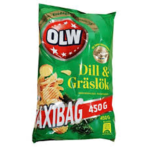 OLW MAXIBAG DILL&GRÄSLÖK 450G 12st 