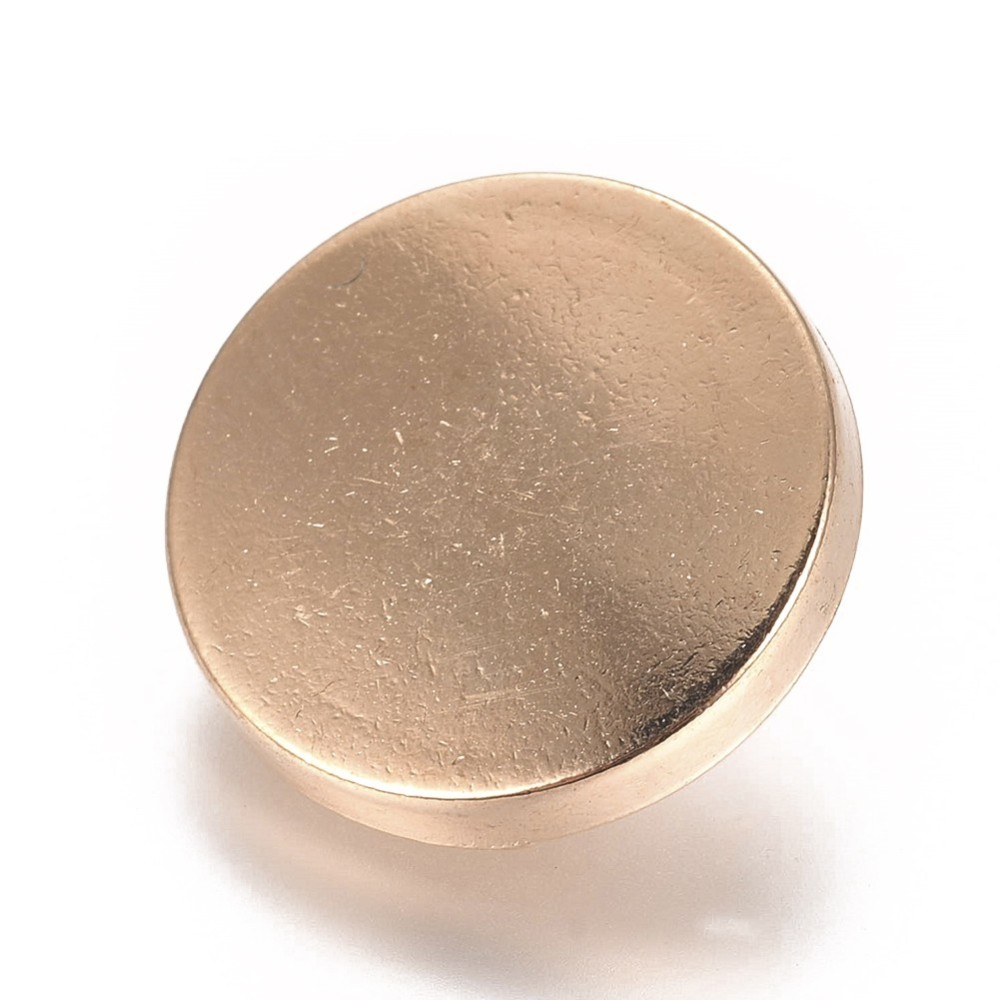 Knappar i metall -  Guld 18mm