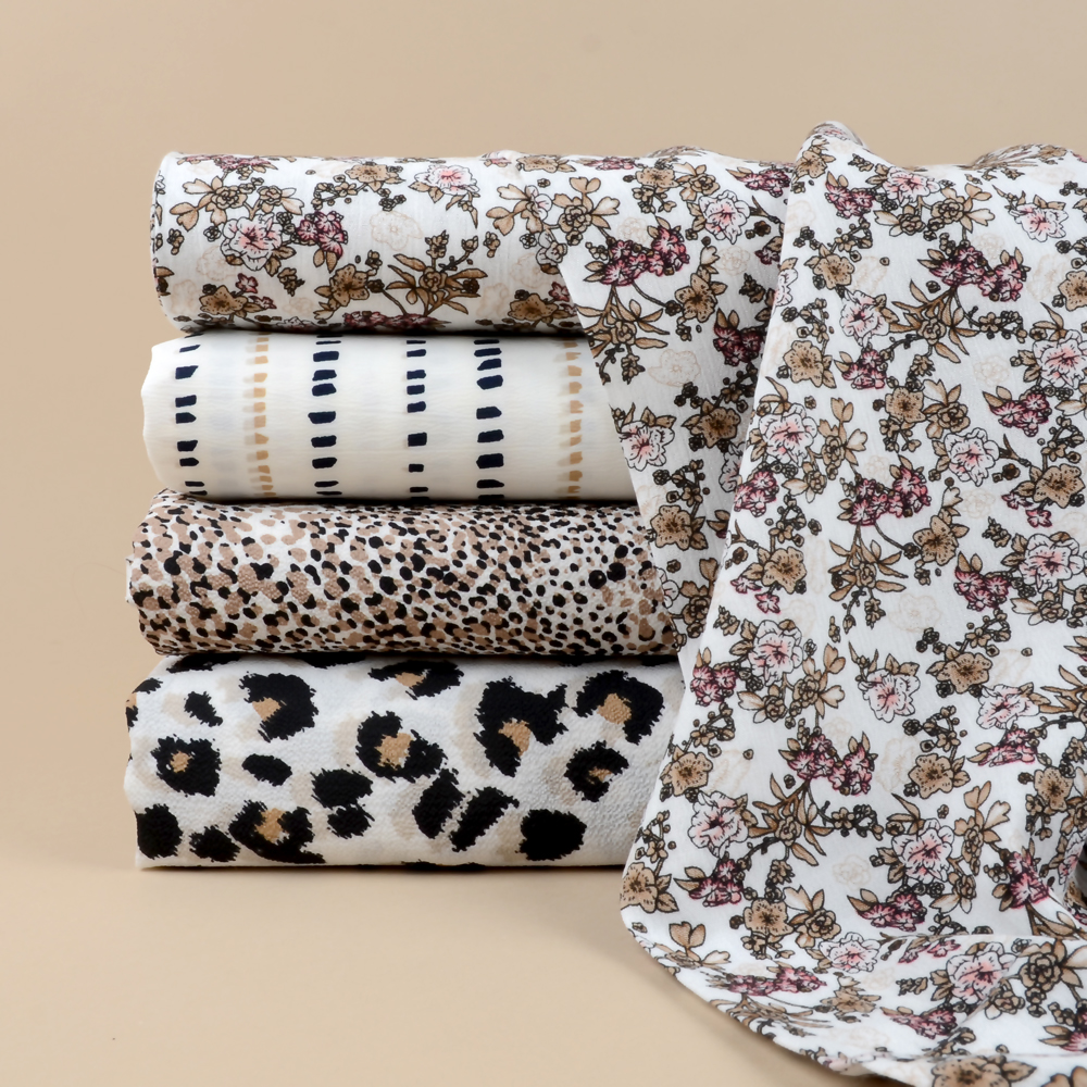 CREPE  -  SPOTTY BEIGE - 2