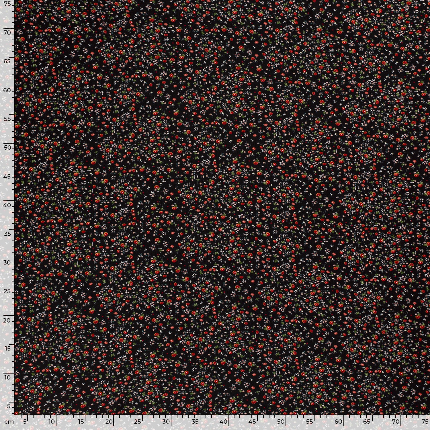 CREPE VISCOSE -  MINI FLOWER - 5