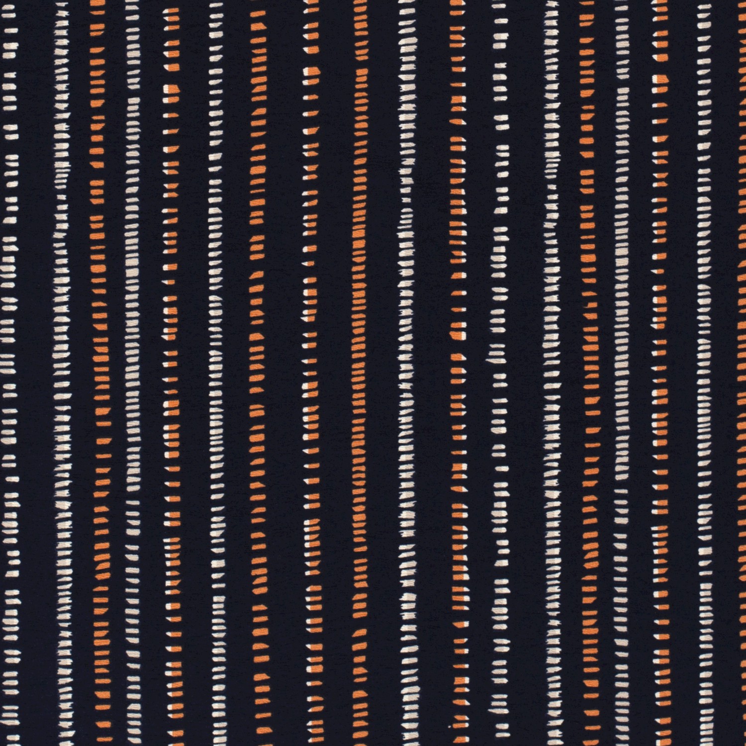 CREPE  -  STRIPE NAVY BLUE