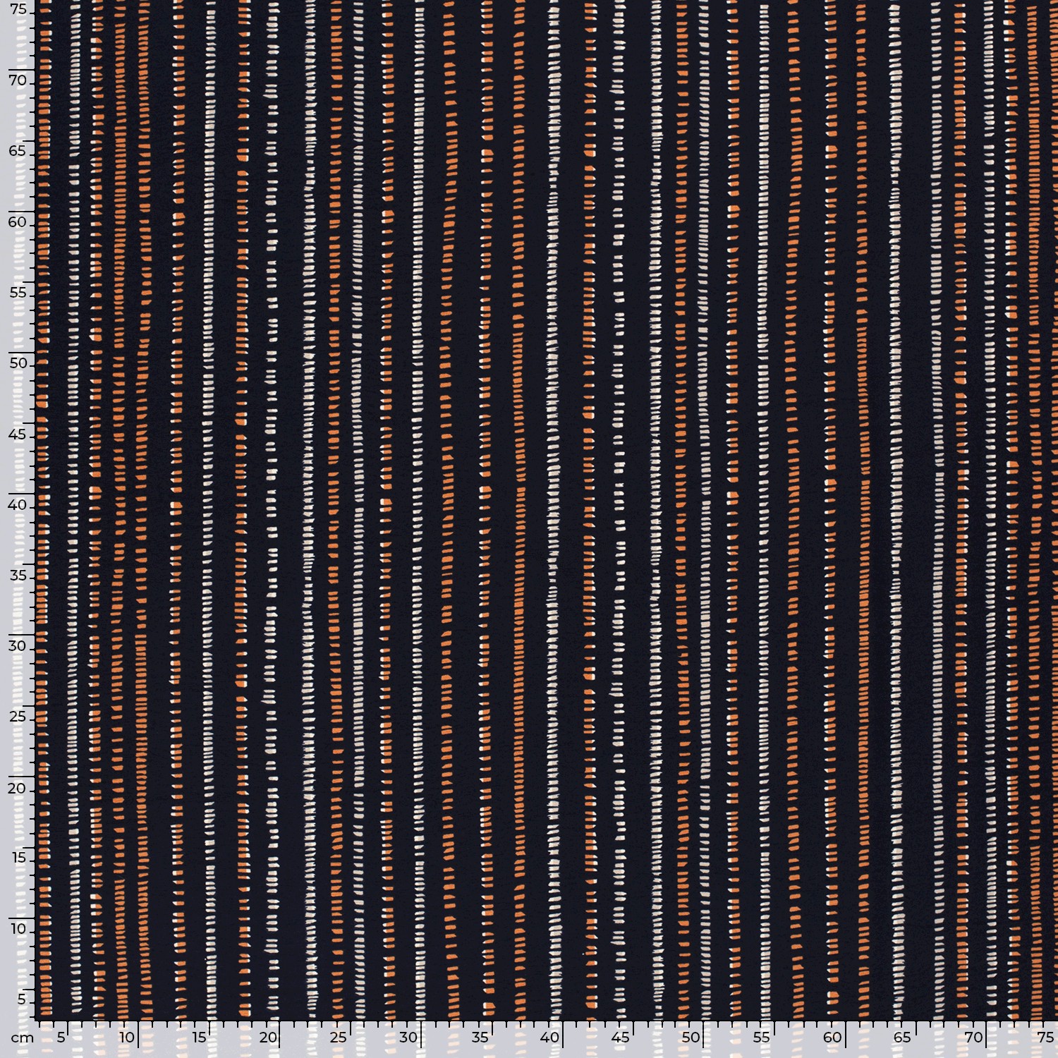 CREPE  -  STRIPE NAVY BLUE - 5