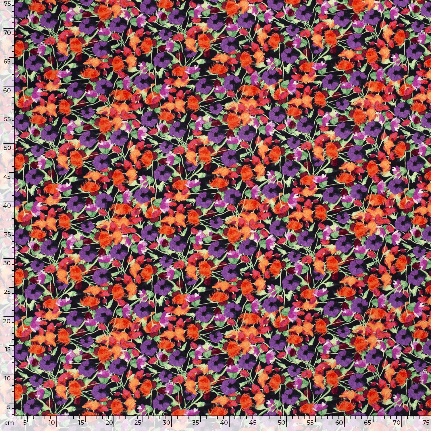 CREPE JERSEY  -  FLORALS - 5