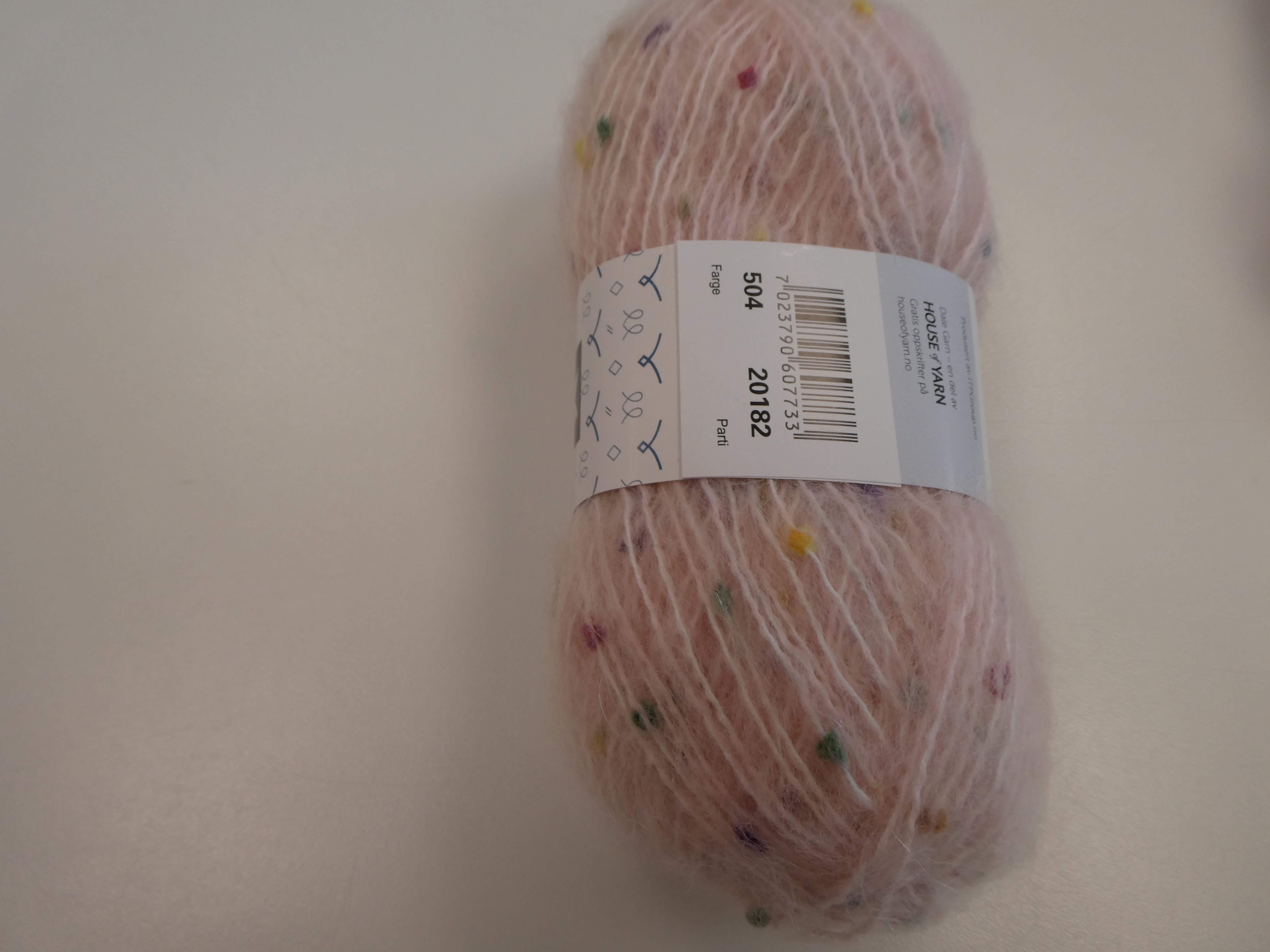 Multi popkorn ett garn från huose of yarn från Norge - 4