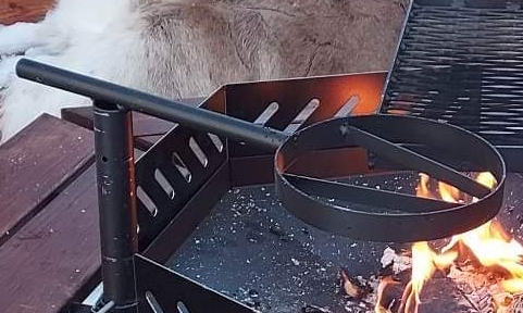 Rund grillarm