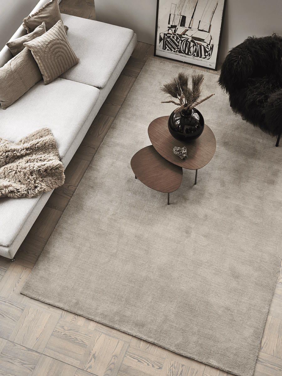Ullmatta SOLID 170 x 230 Natural Beige Classic Collection - 2