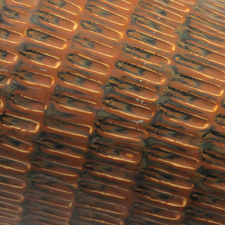Stig Lindberg (1963) Unique Brown Cylinder Vase 21 cm