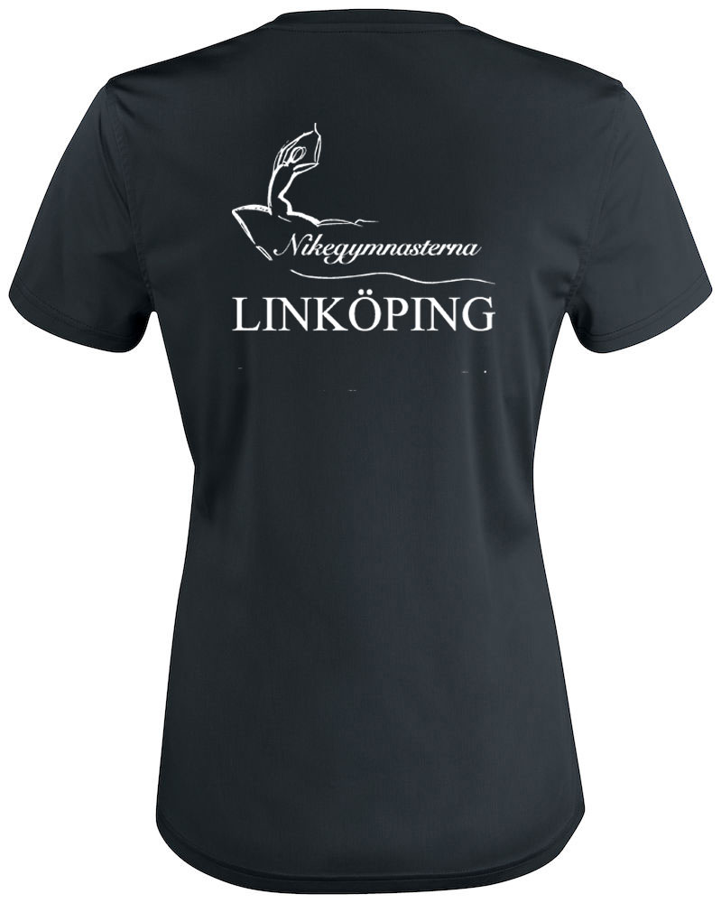 Basic Active-T-shirt, GF NIKE-gymnasterna, Dammodell