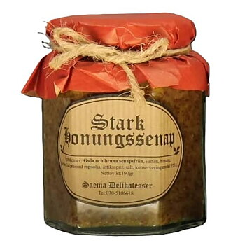 Honungssenap, stark senap med honung