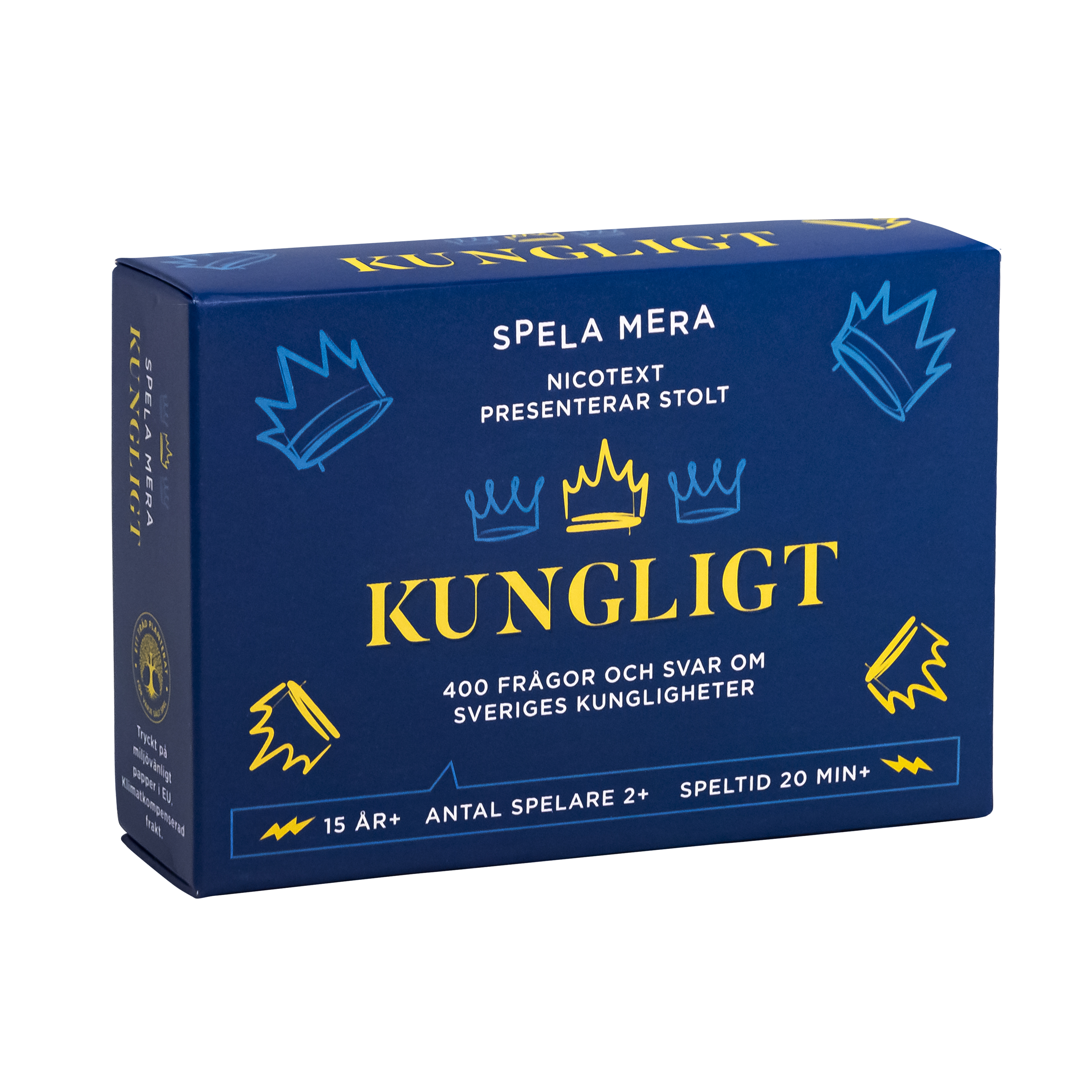 Kungligt -Spel i liten bekväm ask - 4