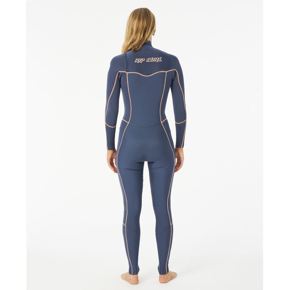 Rip Curl våtdräkt dam Dawn Patrol perf 4/3 CZ navy - 3