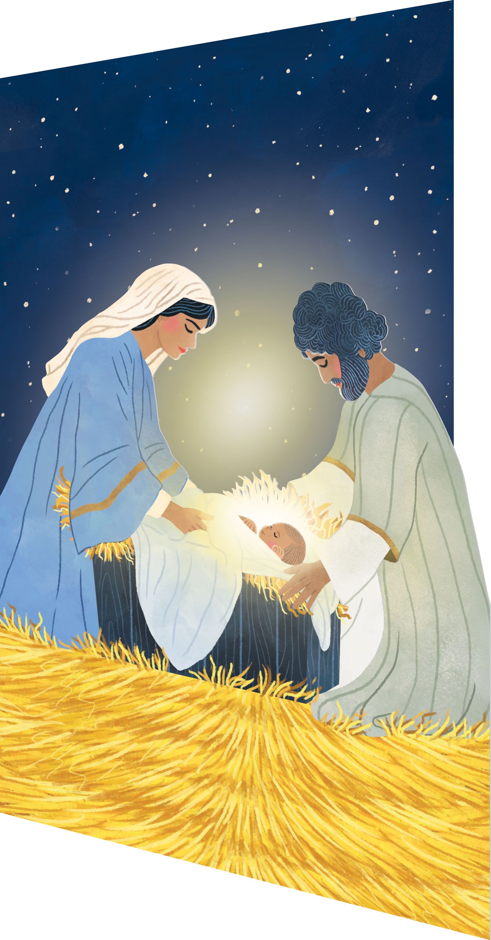 Baby Jesus, Lasercut Card