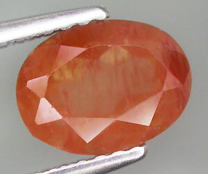 1.53 ct hermosa piedra preciosa andesina genuina muy rara