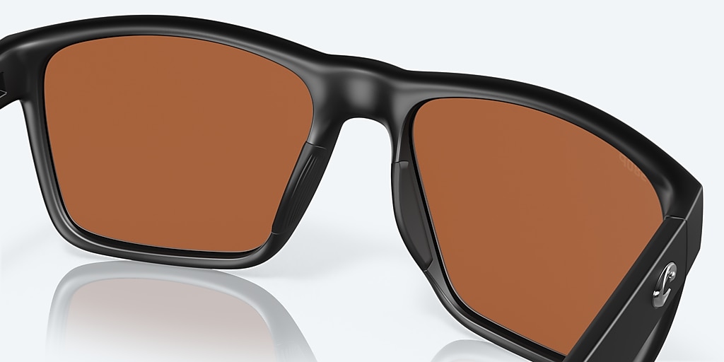 Costa PAUNCH XL Matte Black - Green Mirror 580P - 6