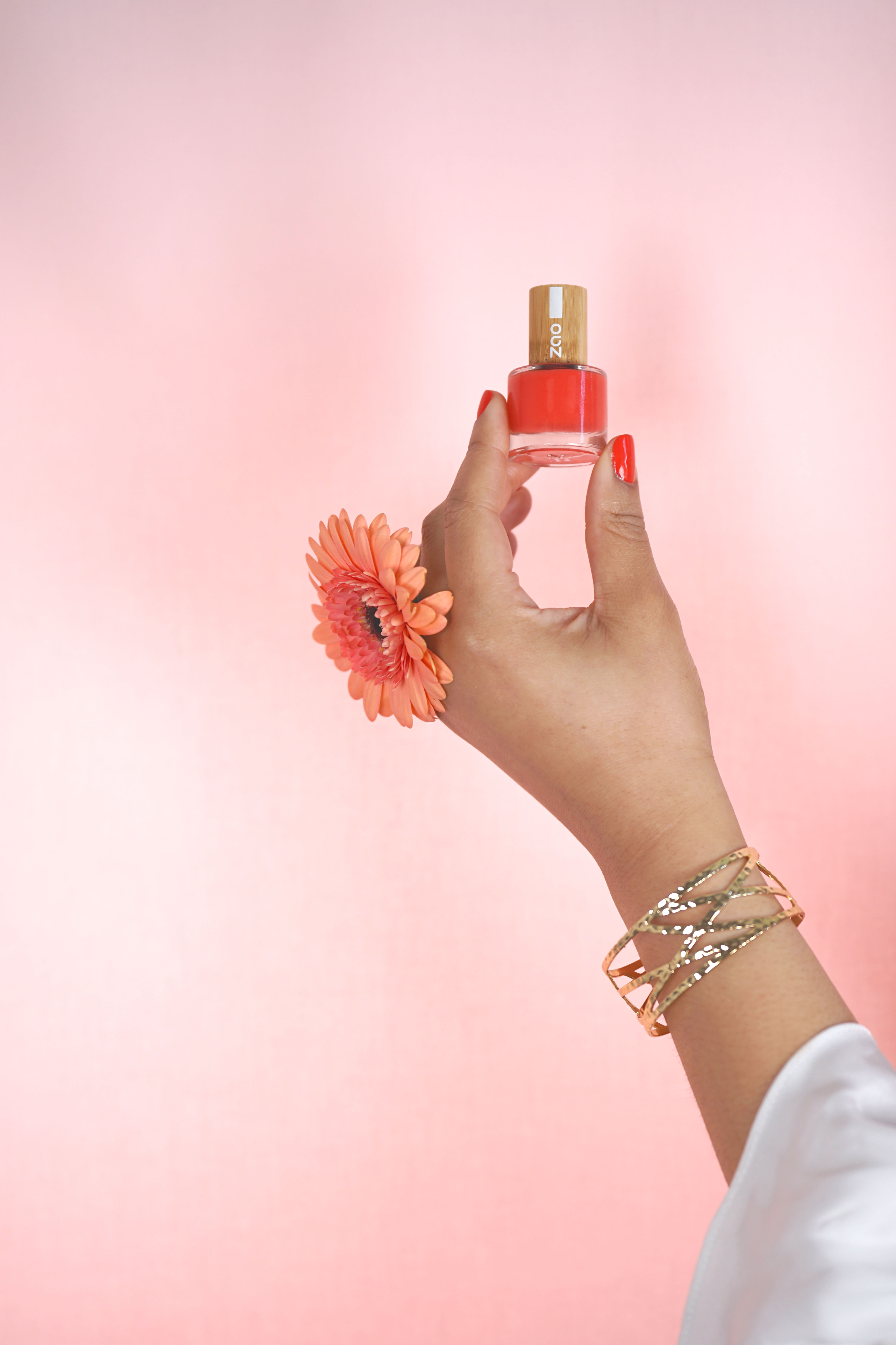 ZAO Nailpolish 683 Orange Coral - 4