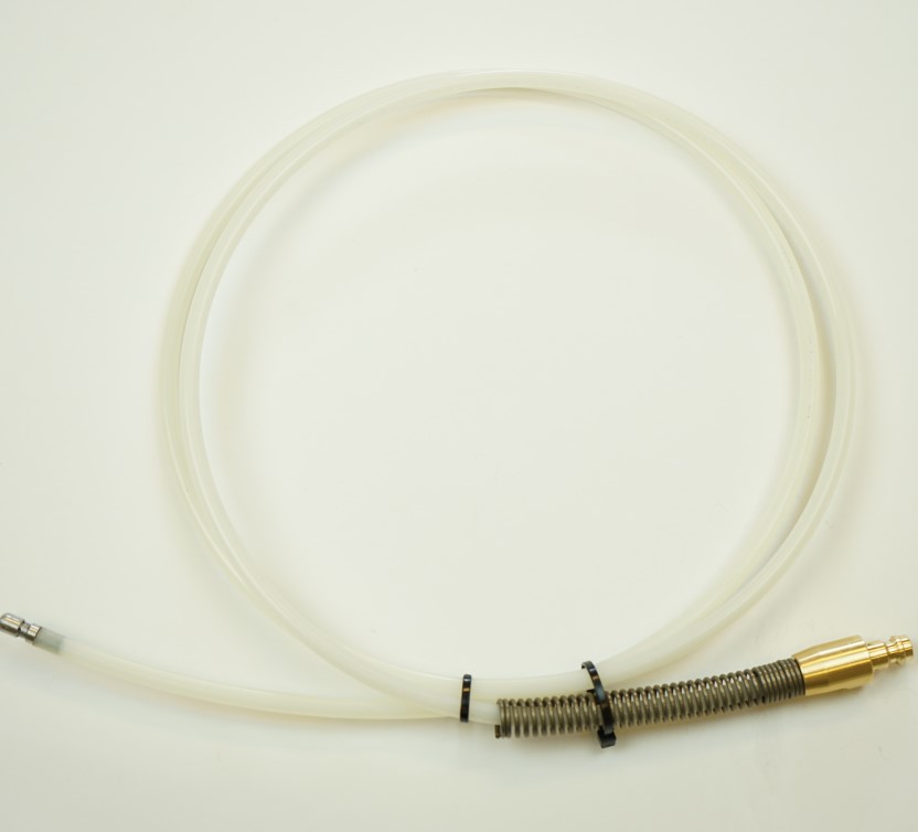Flex-Kunststofflanze mit kleiner Kupplung 1,5 m x 6 mm, 360°