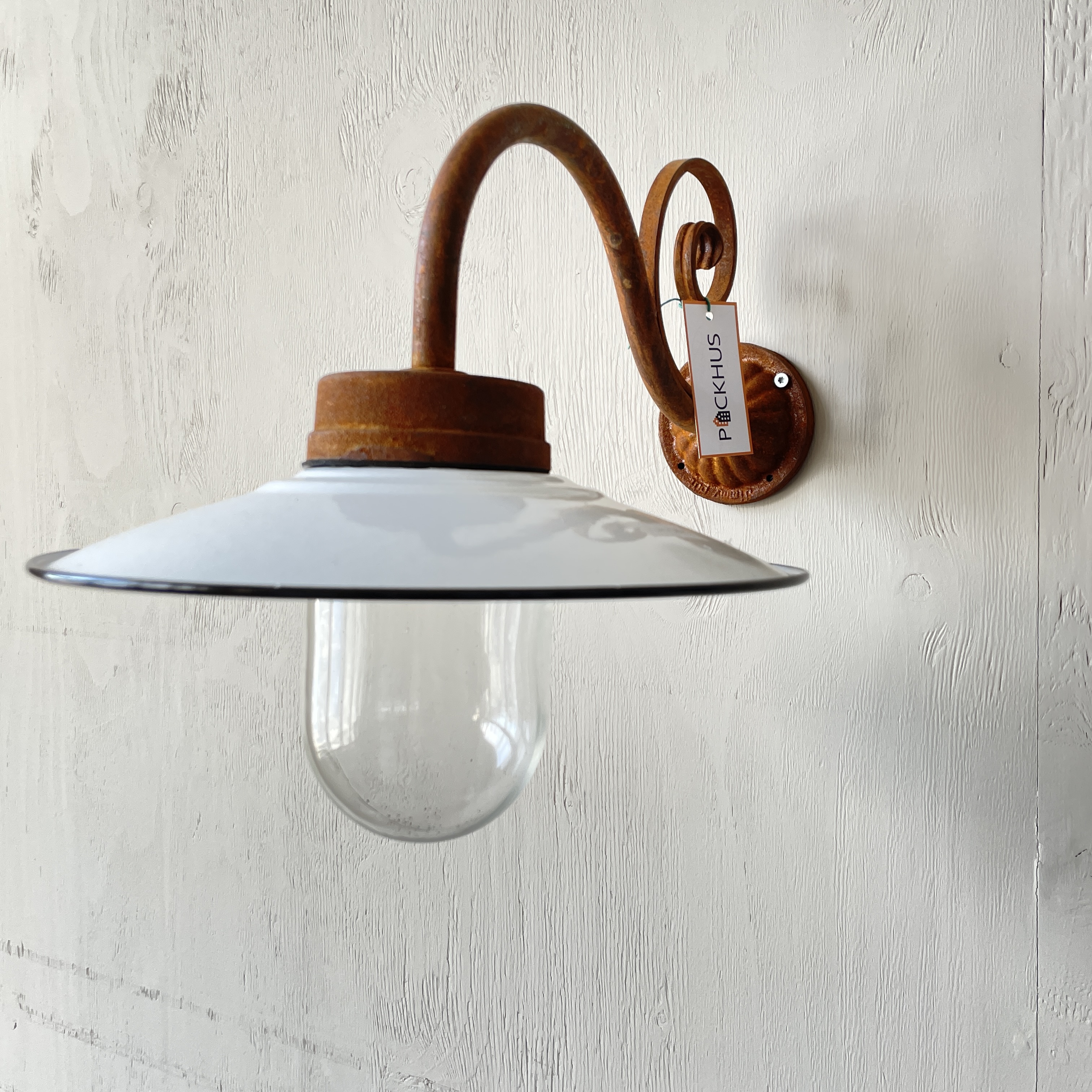 Stallampa Emalj  - Packhus Nr. 1906 - Ø28 cm - 3