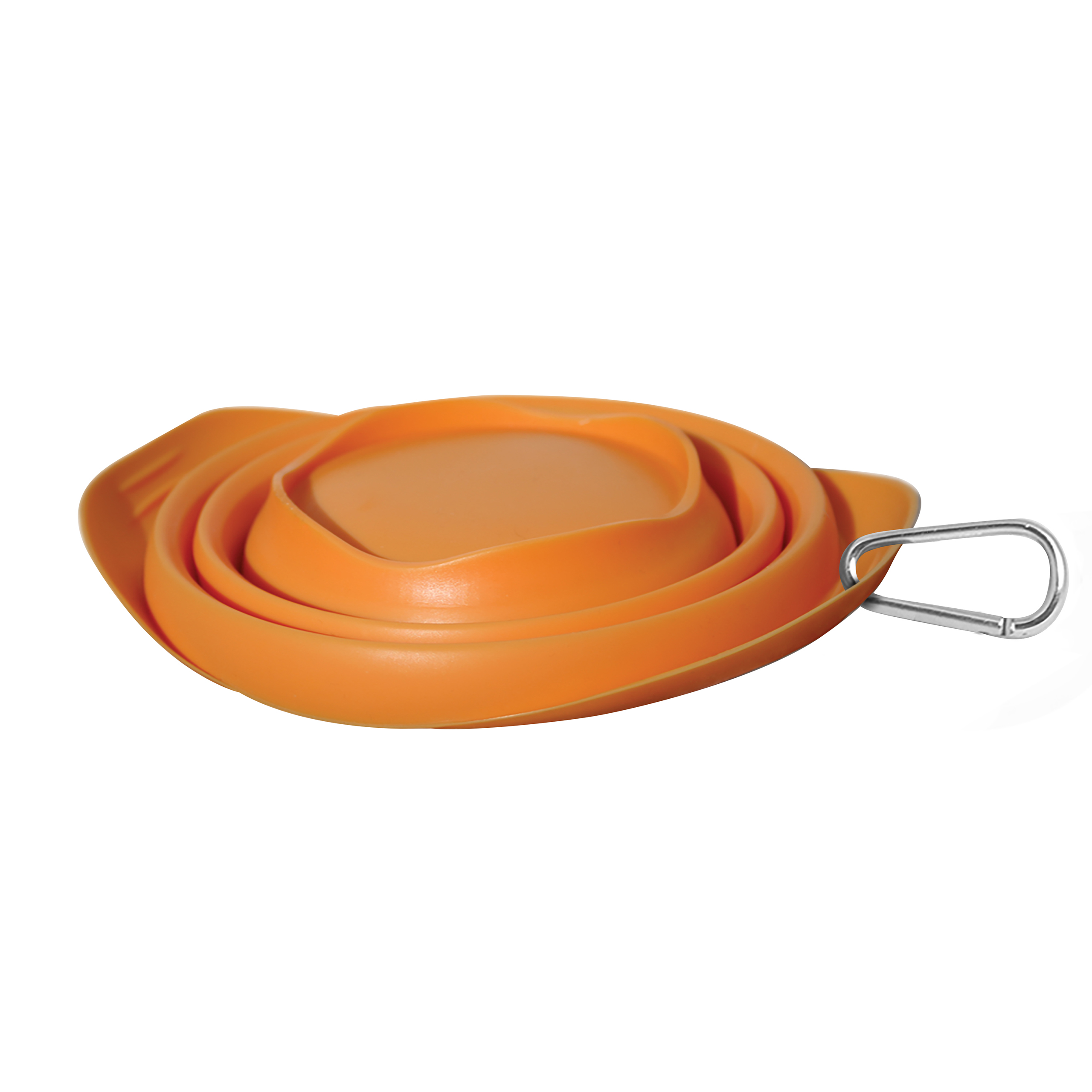 Kurgo Travel Bowl for dog -  Collaps A Bowl - Orange - 2